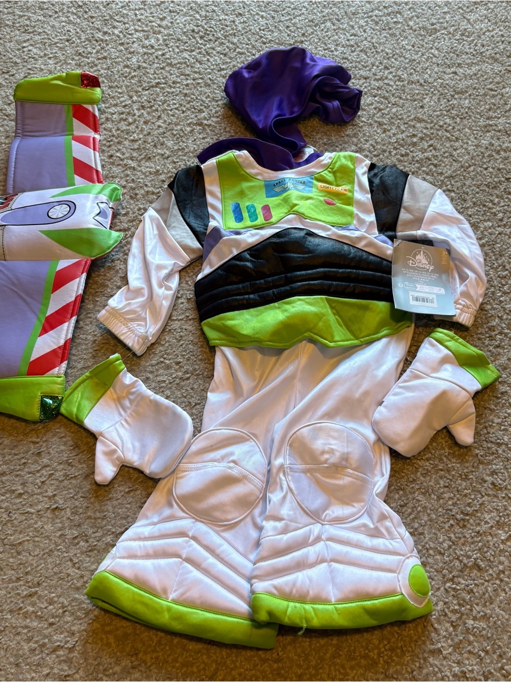 Disney Store Buzz Lightyear Costume 12-18 months Baby Toy Story Halloween World